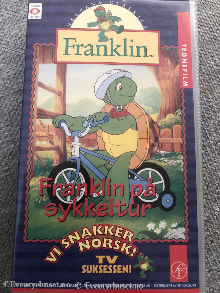 Franklin På Sykkeltur. Vhs. Vhs