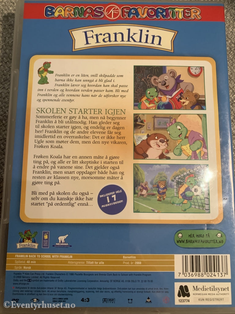 Franklin - Skolen Starter Igjen. Dvd. Dvd