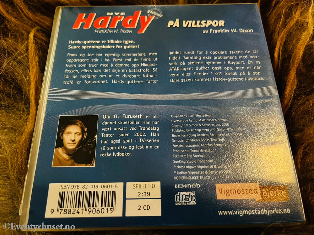 Franklin W. Dixon. Hardy-Guttene På Villspor. Lydbok 2 Cd.