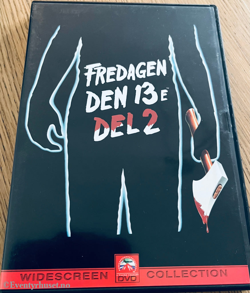 Fredag Den 13Ende - Del 2. 1981. Dvd. Svensk Tekst. Dvd