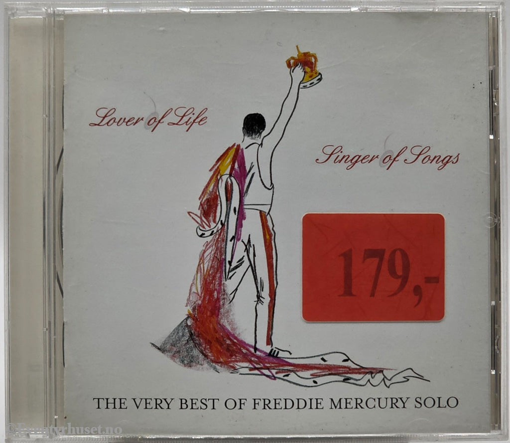 Freddie Mercury. 2000. The Very Best of Freddie Mercury Solo. Musikk-CD.