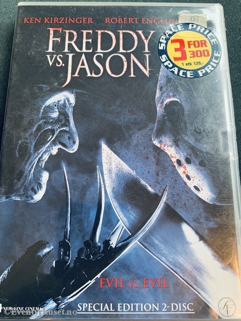 Freddy Vs Jason. 2003. Dvd. Dvd