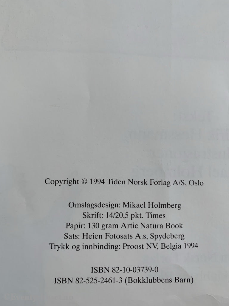 Fredrik Hossmann & Mikael Holmberg. 1994. Elvin Og Dragen. Fortelling