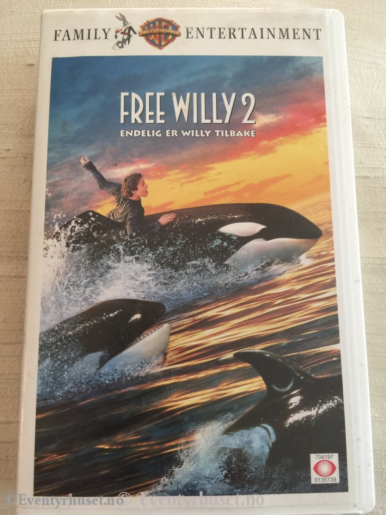 Free Willy 2. Endelig Er Tilbake. Vhs. Vhs