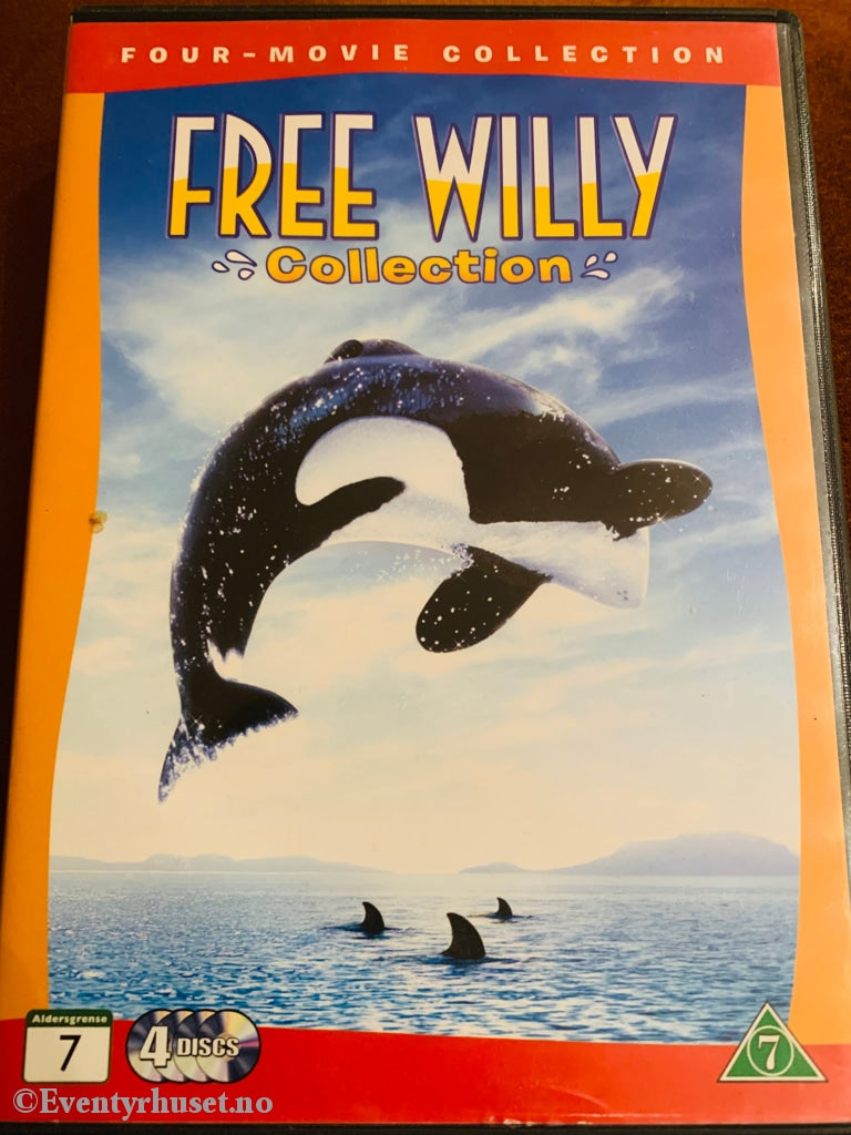 Free Willy Collection. Dvd Samleboks.