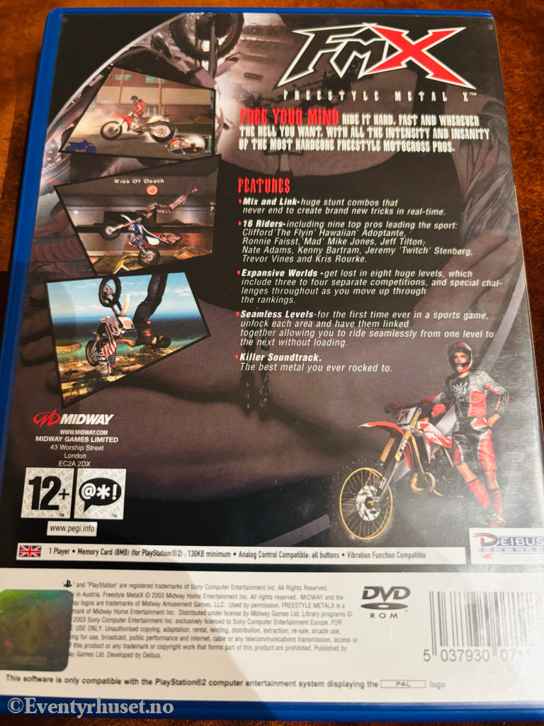 Freestyle Metal X. PS2.