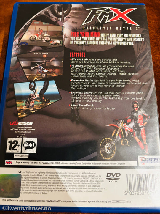 Freestyle Metal X. PS2.
