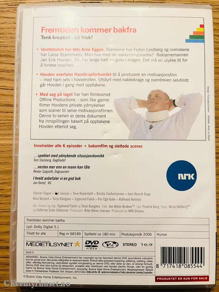 Fremtiden Kommer Bakfra (Nrk). Dvd. Dvd