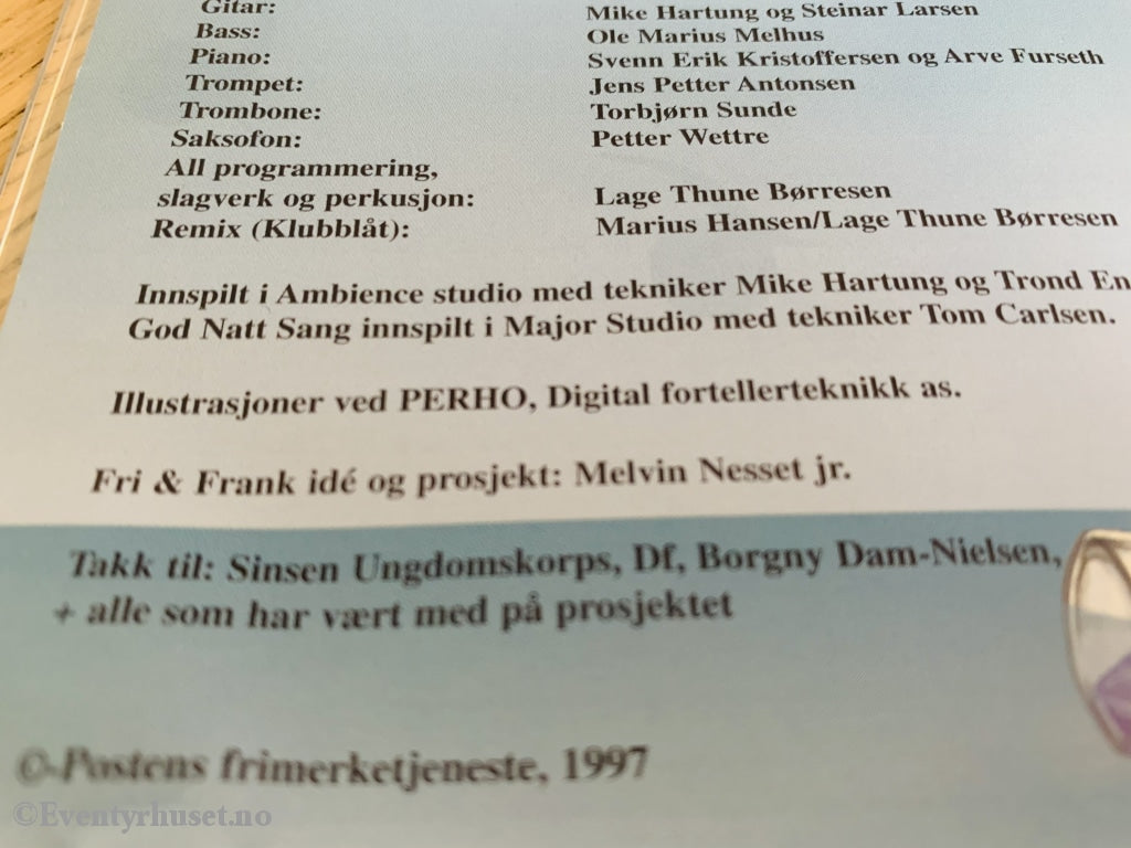Fri & Frank. Historien Om Frimerkets Dag! 1997. Cd. Cd