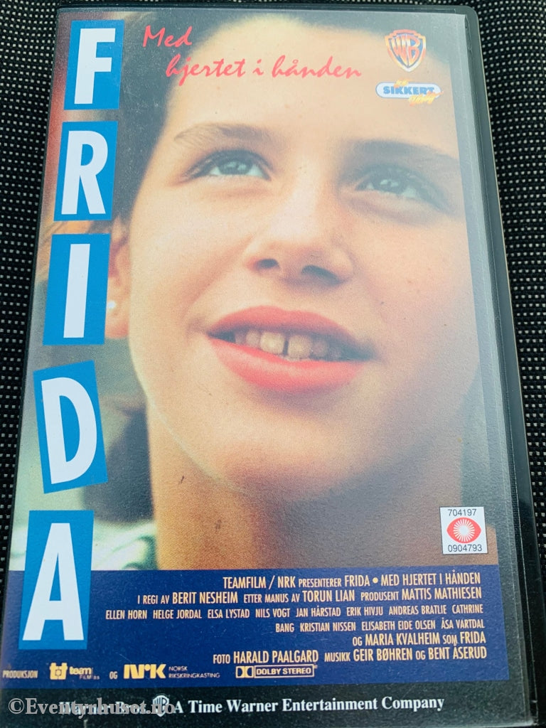 Frida Med Hjertet I Hånden. 1991. Vhs. Vhs