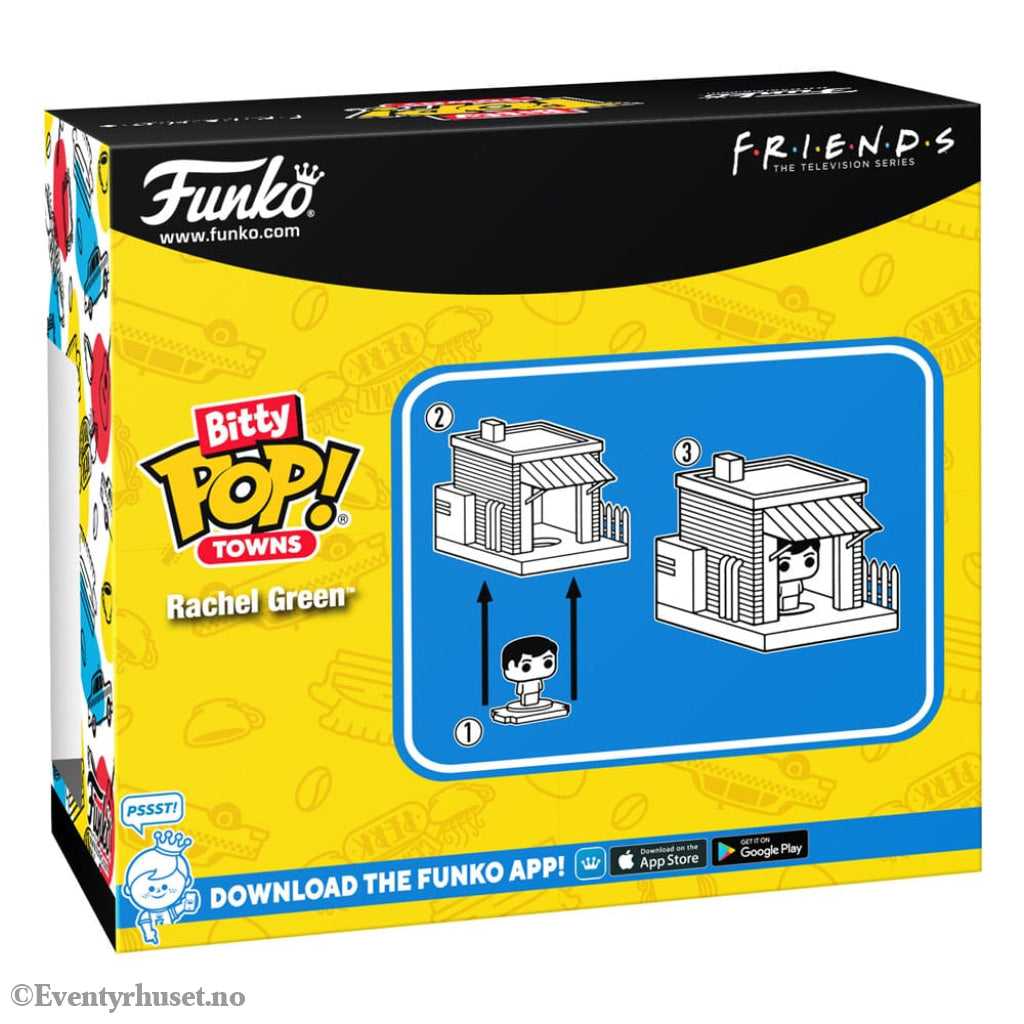 Friends Bitty POP! Town Vinyl Figure Rachel at Central Perks 2,5 cm Collectibles