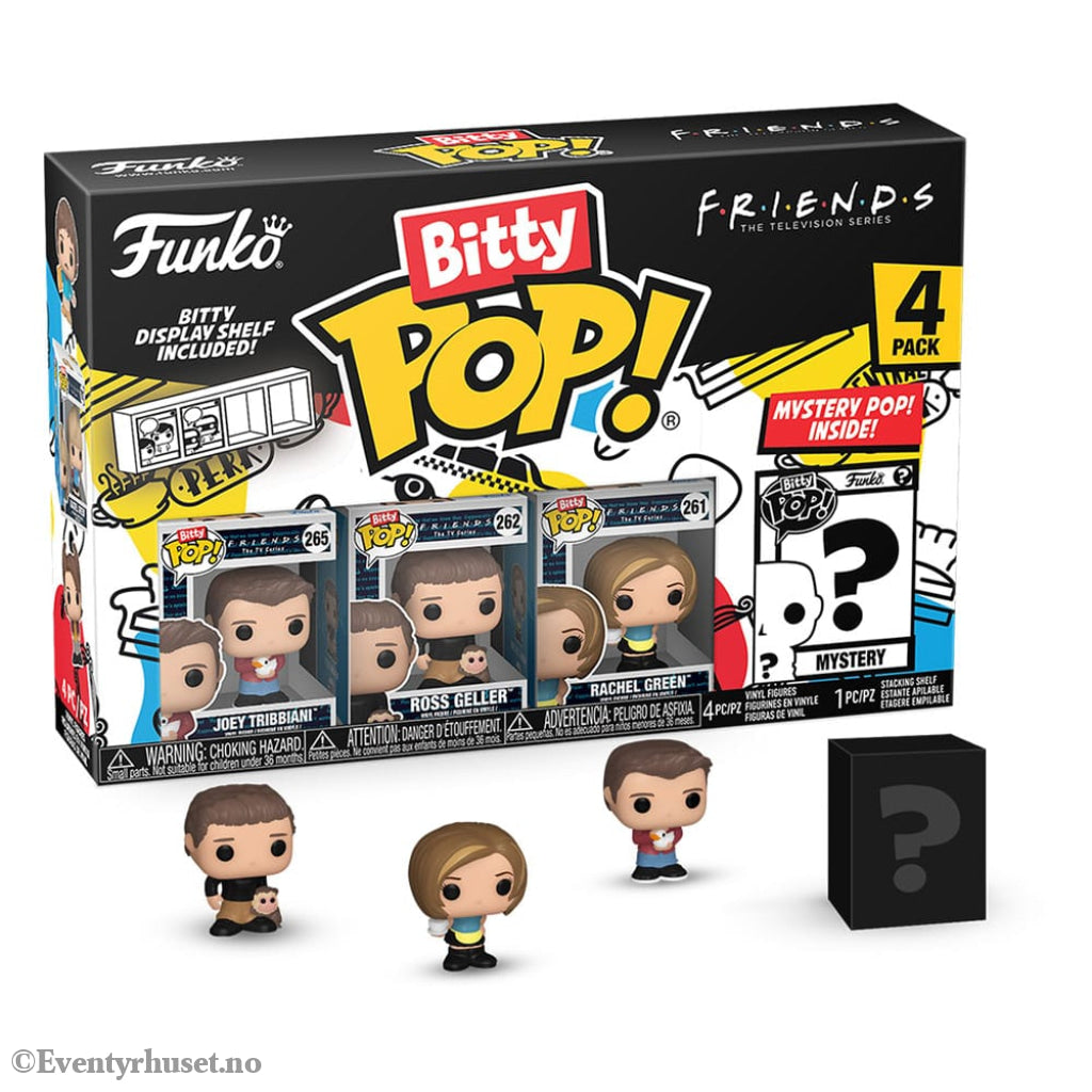 Friends Bitty POP! Vinyl Figure 4-Pack Joey 2,5 cm Collectibles