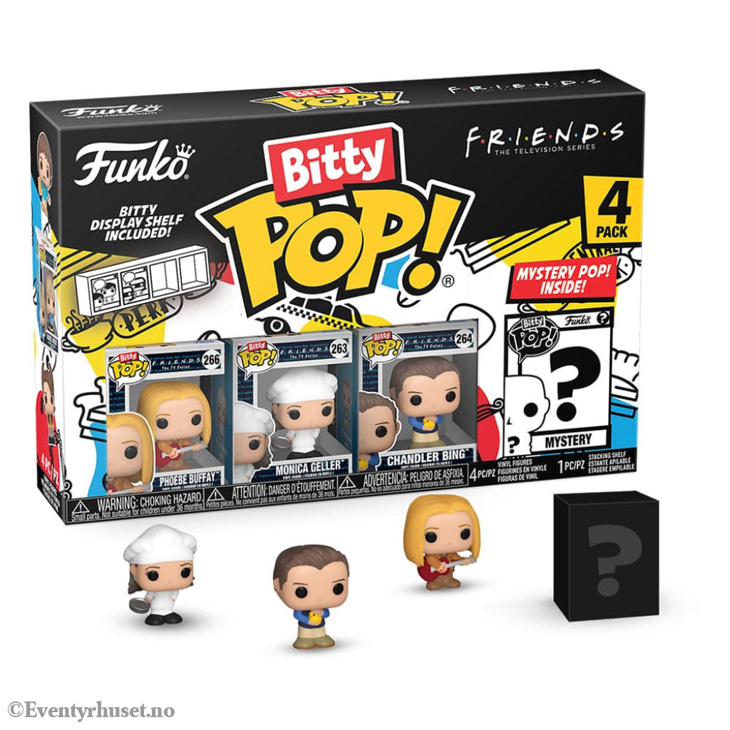 Friends Bitty POP! Vinyl Figure 4-Pack Phoebe 2,5 cm Collectibles