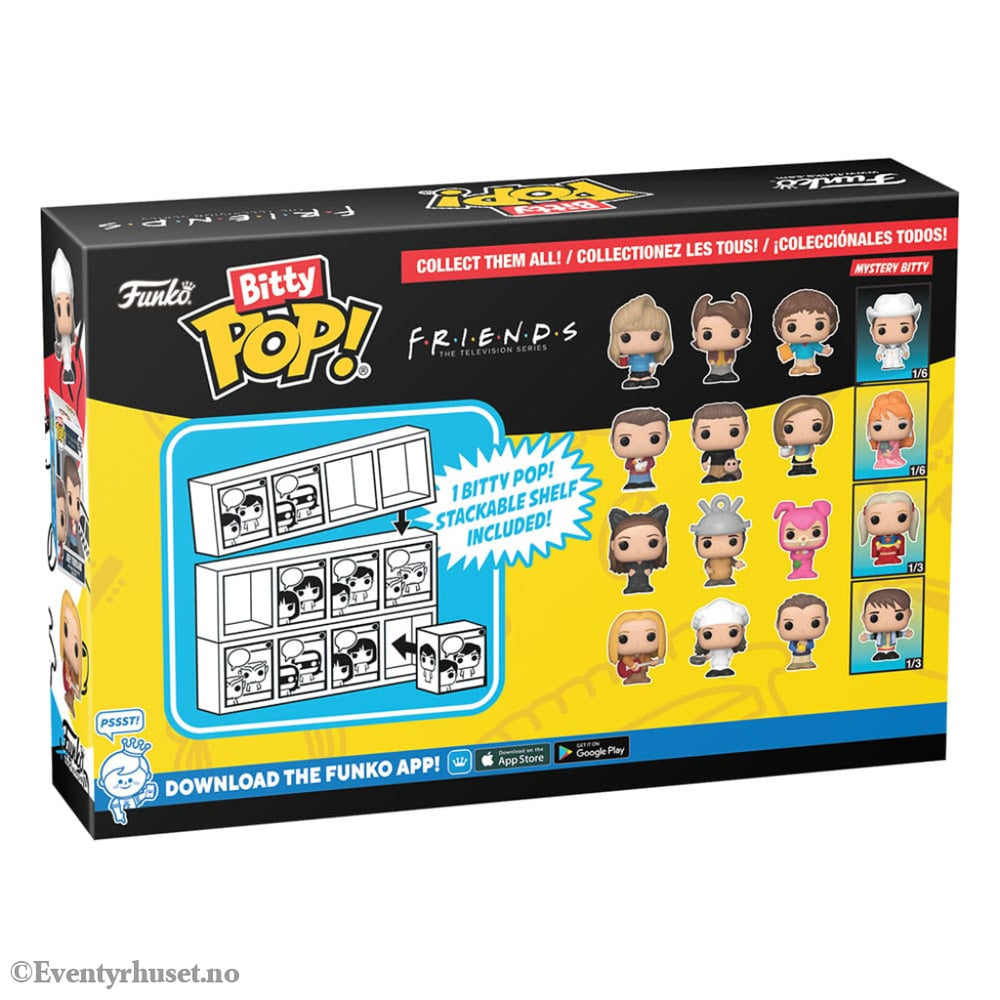 Friends Bitty POP! Vinyl Figure 4-Pack Phoebe 2,5 cm Collectibles