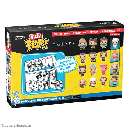 Friends Bitty POP! Vinyl Figure 4-Pack Phoebe 2,5 cm Collectibles