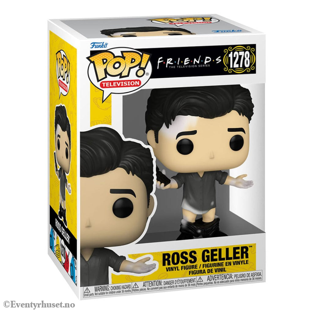Friends POP! TV Vinyl Figure Ross w/ Leather Pants 9 cm Collectibles