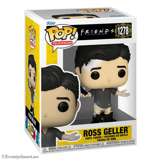 Friends POP! TV Vinyl Figure Ross w/ Leather Pants 9 cm Collectibles
