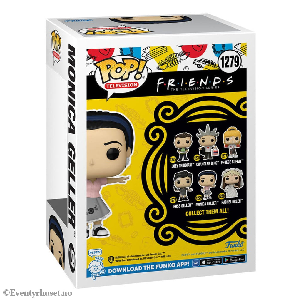 Friends POP! TV Vinyl Figures Waitress Monica 9 cm Assortment (6) Collectibles