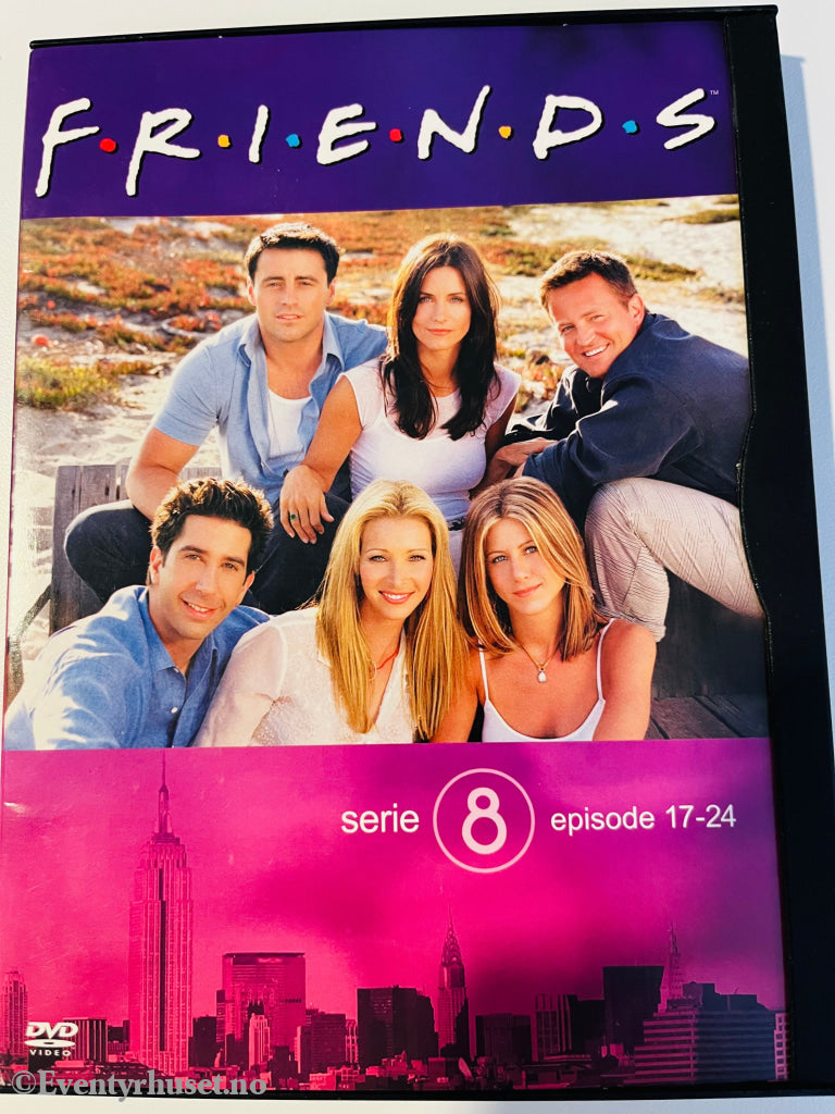 Friends - Serie 8. Episode 17 - 24. Dvd Snapcase.