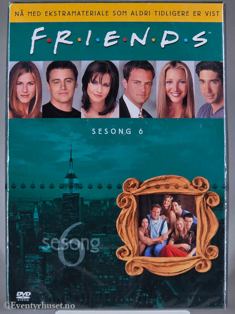 Friends: Sesong 6 (2000). DVD. Ny i plast! CBS/Fox Video