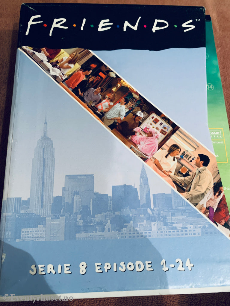 Friends Sesong 8 (2001-2002). DVD samleboks.