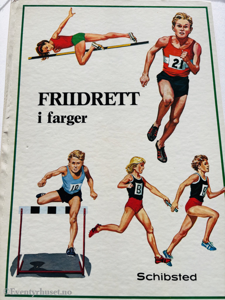 Friidrett i farger. 1978. Barnebok.