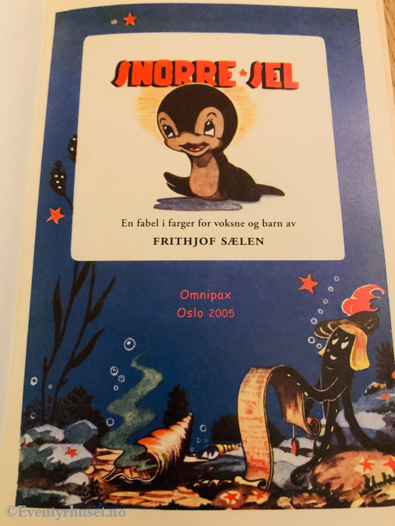 Frithjof Sælen. 1941. Snorre Sel. Bok.