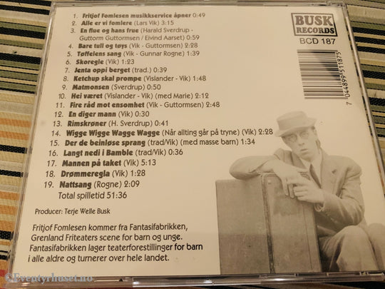 Fritjof Fomlesen Musikkservice. Cd. Cd