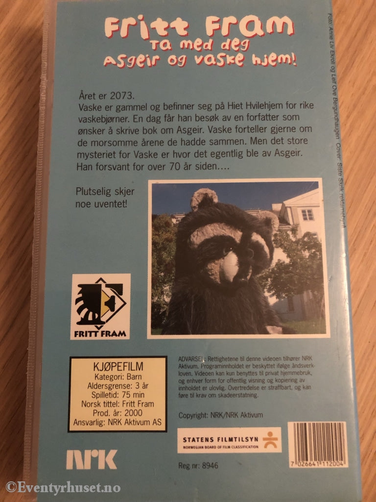 Fritt Fram. 2000. Vhs. Vhs