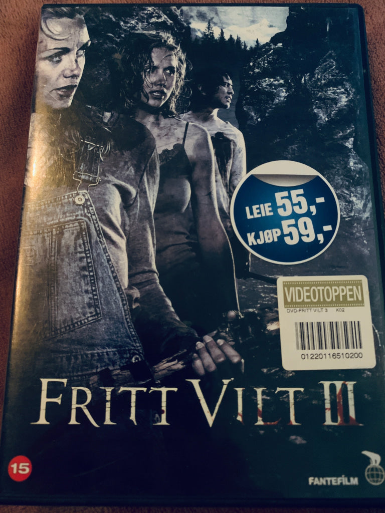 Fritt vilt 3. 2010. DVD leiefilm. DVD