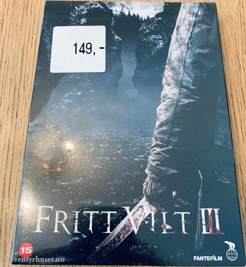 Fritt Vilt 3. 2010. Dvd Slipcase. Ny I Plast!