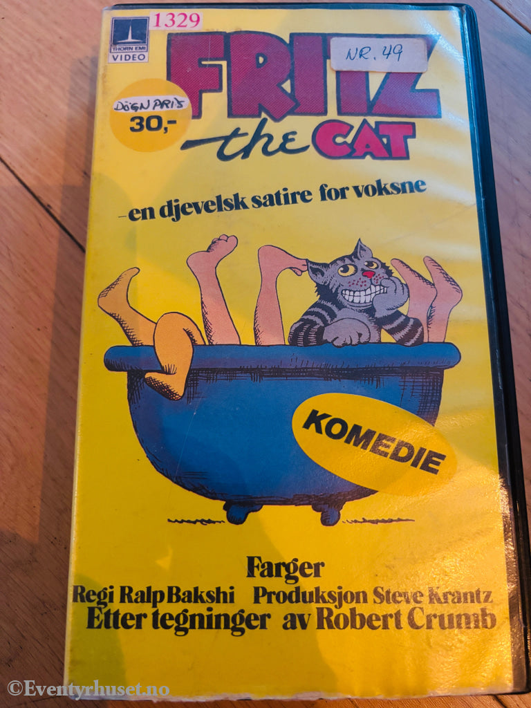 Fritz The Cat. VHS. VHS