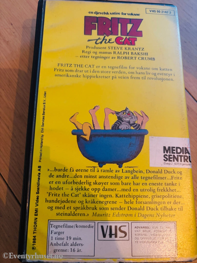Fritz The Cat. VHS. VHS