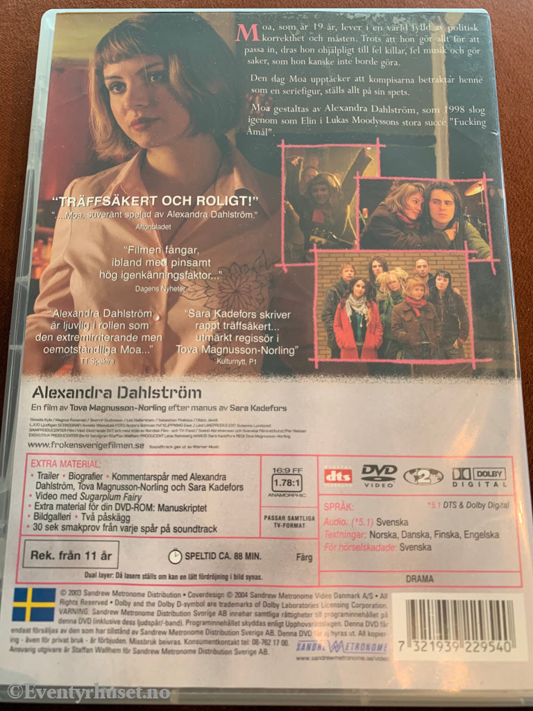 Fröken Sverige. 2003. Dvd. Dvd