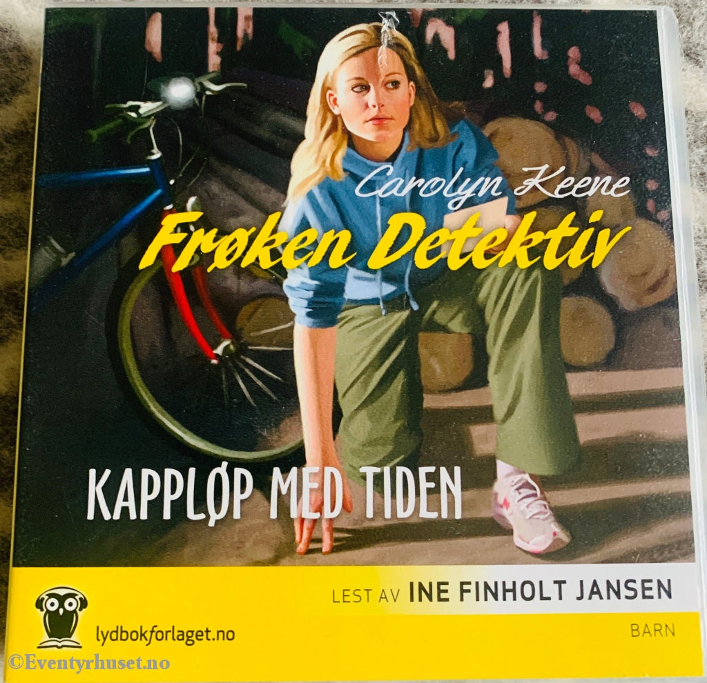 Frøken Detektiv - Kappløp Med Tiden. Lydbok På Cd.