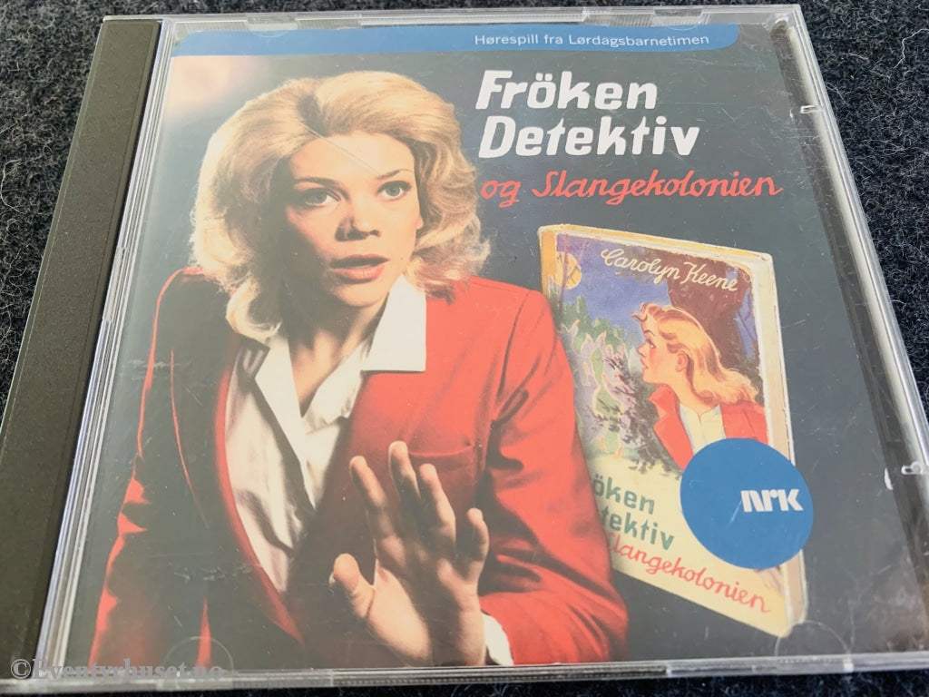 Frøken Detektiv Og Slangekolonien. Hørespill Fra Lørdagsbarnetimen På Nrk. Lydbok 2 Cd.