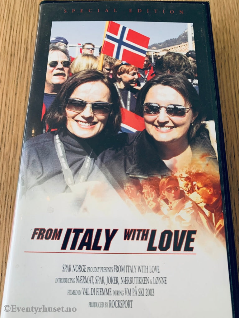 From Italy With Love. Vhs. Vhs