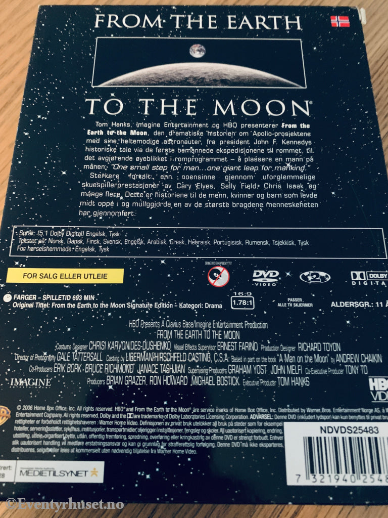 From the Earth to the Moon – The Signature Edition. 1998. DVD samleboks