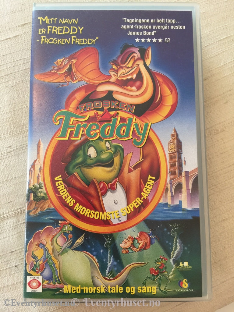 Frosken Freddy. 1996. Vhs. Vhs