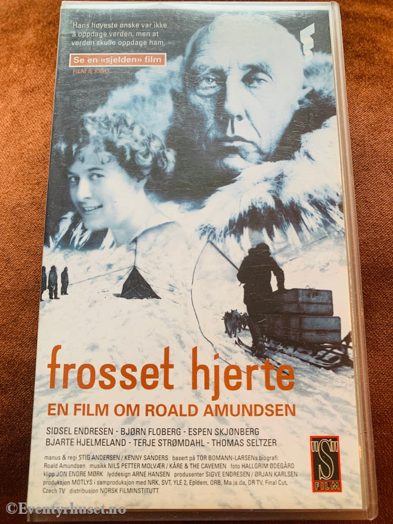 Frosset Hjerte - En Film Om Roald Amundsen. 1999. Vhs. Vhs