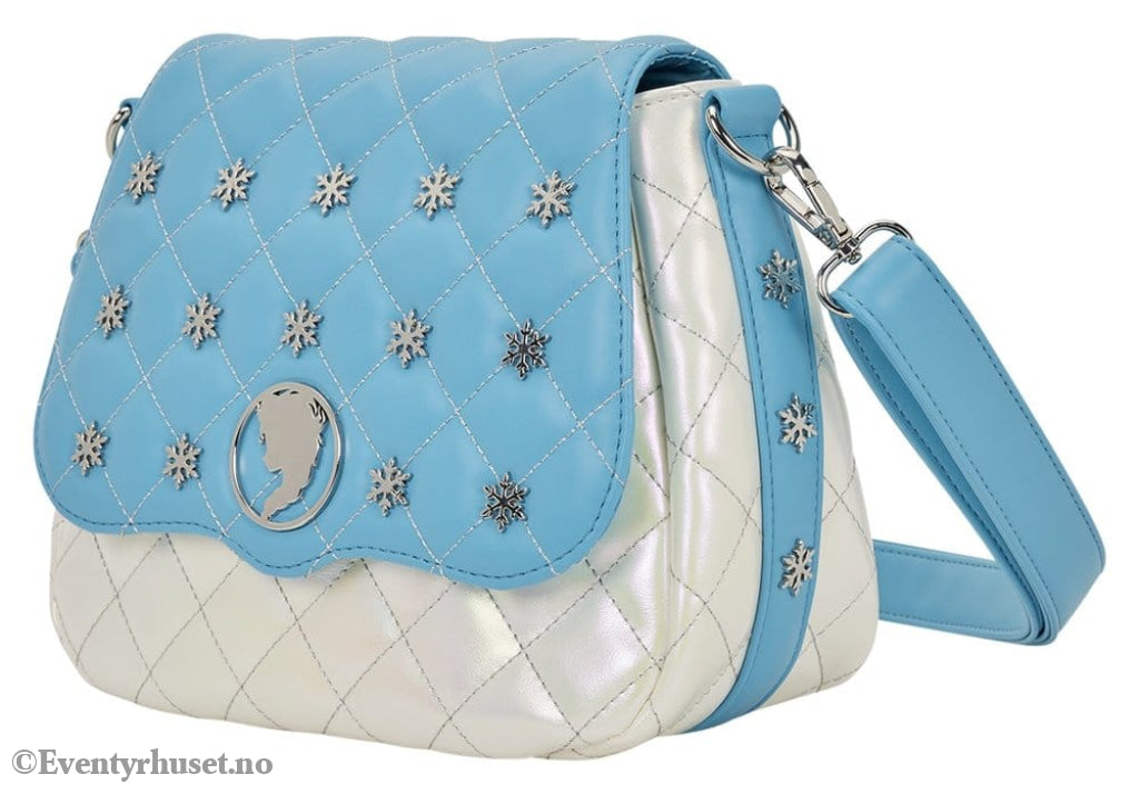 Frozen by Loungefly Crossbody Bag Elsa Pearlescent Fashion & Accessories