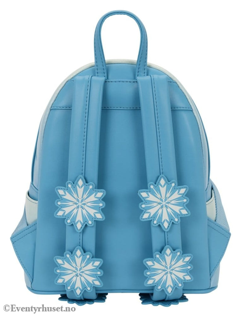 Frozen by Loungefly Mini Backpack Elsa Glitter Sequin Fashion & Accessories