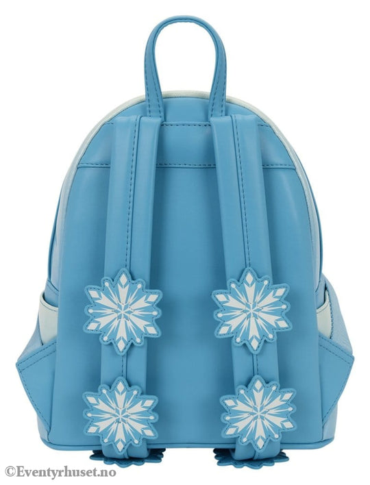 Frozen by Loungefly Mini Backpack Elsa Glitter Sequin Fashion & Accessories