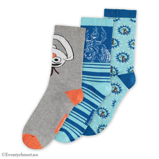 Frozen Socks 3-Pack Olaf 43-46 Fashion & Accessories