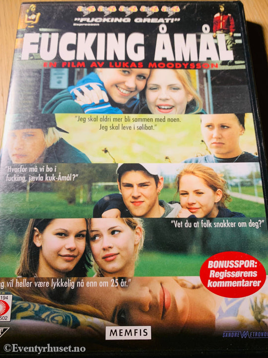 Fucking Åmål. 1998. Dvd. Dvd