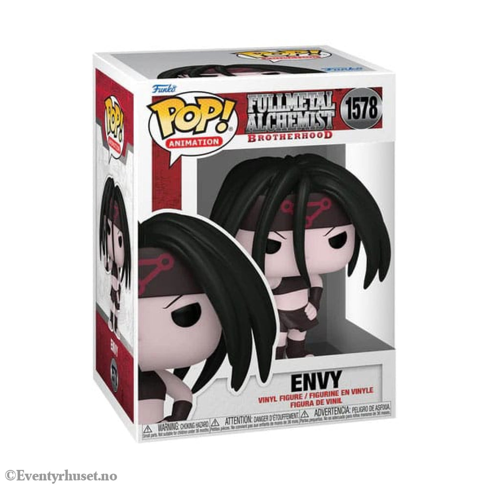 Fullmetal Alchemist Brotherhood POP! Animation Vinyl Figure Envy 9 cm Manga & Anime