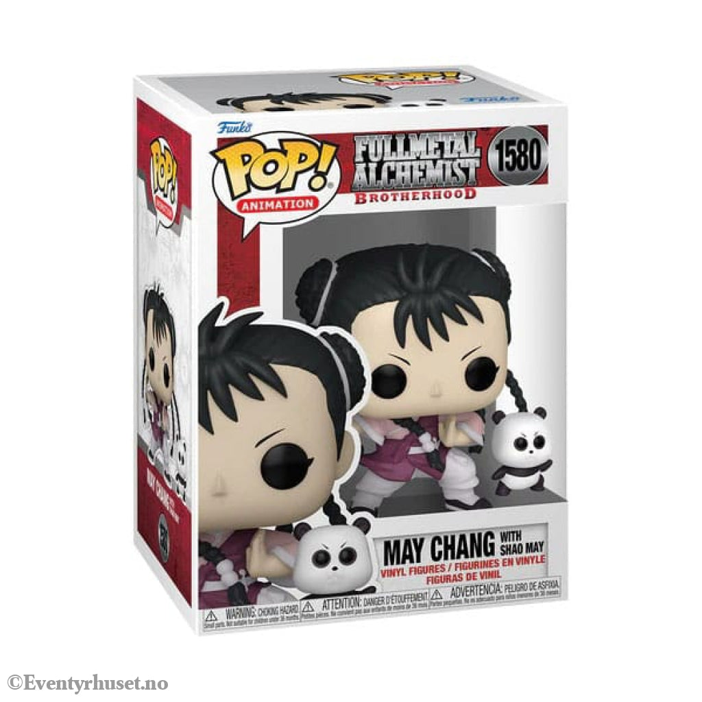 Fullmetal Alchemist Brotherhood POP & Buddy! Animation Vinyl Figure May Chang w/Panda 9 cm Manga & Anime