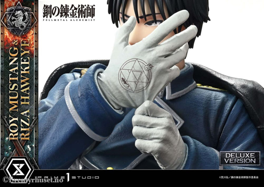 Fullmetal Alchemist Concept Masterline Statue 1/6 Roy Mustang & Riza Hawkeye Deluxe Bonus Version 50 cm Manga & Anime