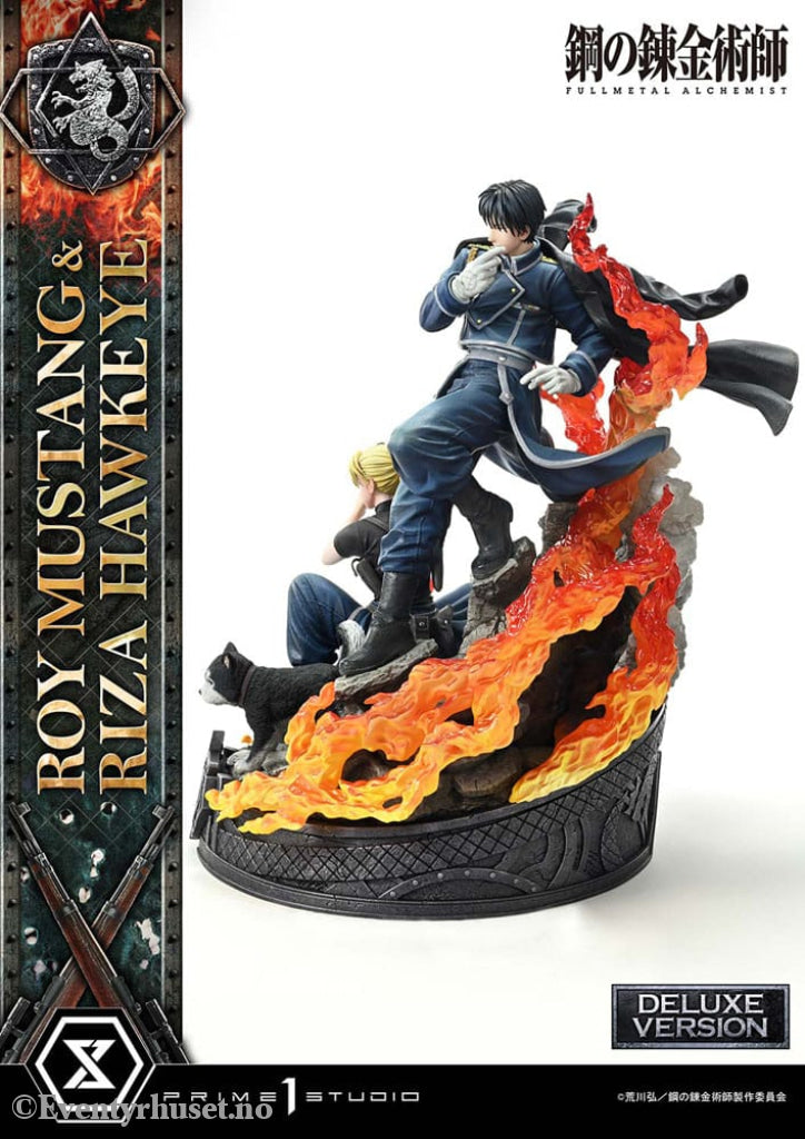 Fullmetal Alchemist Concept Masterline Statue 1/6 Roy Mustang & Riza Hawkeye Deluxe Bonus Version 50 cm Manga & Anime