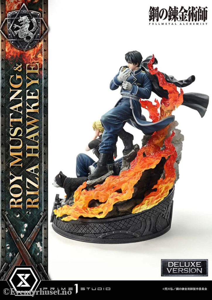 Fullmetal Alchemist Concept Masterline Statue 1/6 Roy Mustang & Riza Hawkeye Deluxe Bonus Version 50 cm Manga & Anime